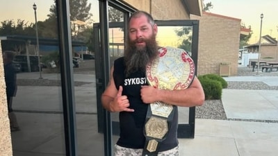 Syko Stu was left unconscious after the onslaught Raja Jackson unleashed. (Instagram/sykostu) Syko Stu was left unconscious after the onslaught Raja Jackson unleashed. (Instagram/sykostu)