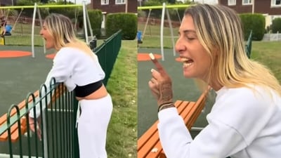 A viral video showed a mother scolding her son for bullying an autistic child, sparking mixed reactions and a wider debate on parenting styles. (Instagram/angrymumm_)