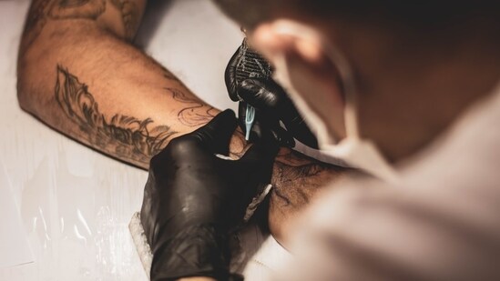 Tattoo inks can trigger allergic reactions or long-term skin issues. (Representative image/Unsplash)