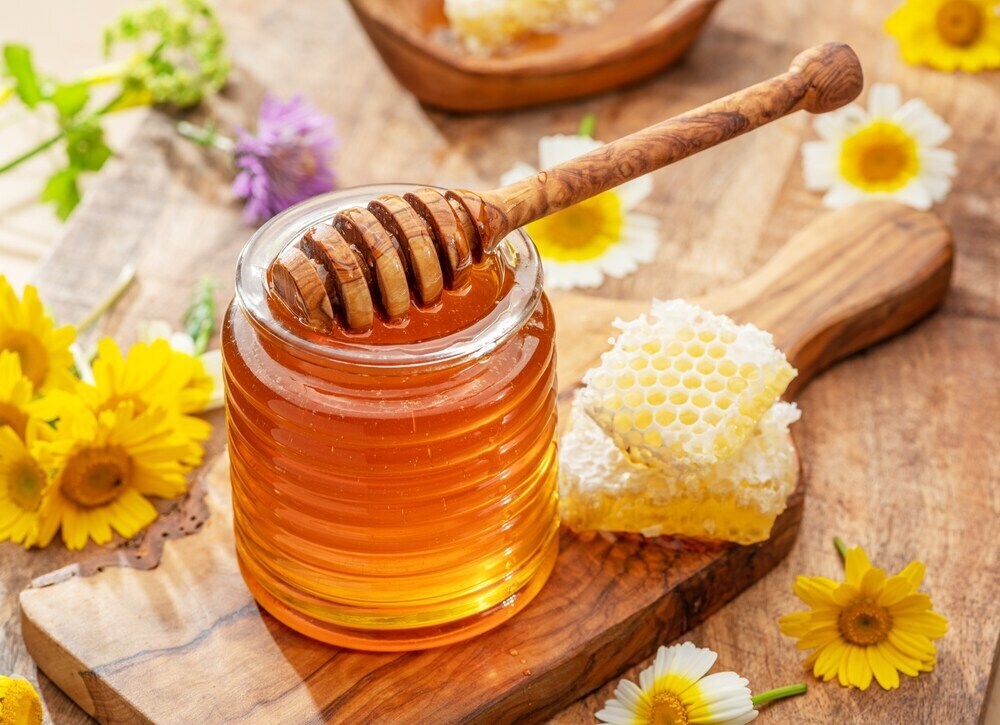 Honey has many healthy properties, from antibacterial to being a great remedy for a sore throat. (Shutterstock) Honey has many healthy properties, from antibacterial to being a great remedy for a sore throat. (Shutterstock)
