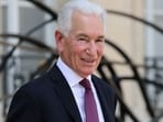 Charles Kushner, the US ambassador to France and Monaco, leaves the Elysee Presidential Palace in Paris after a meeting with the French president. Charles Kushner, the US ambassador to France and Monaco, leaves the Elysee Presidential Palace in Paris after a meeting with the French president.