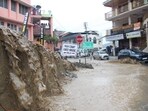 Heavy rain lashes Kullu on Monday. Torrential rains that lashed the state have thrown life out of gear in Himachal. The met department has predicted light rain at few places with moderate rain at many places and one or two intense spells at isolated places likely in Chamba, Kangra, Kullu, Mandi, Una, Bilaspur and Hamirpur. (Aqil Khan /HT) Heavy rain lashes Kullu on Monday. Torrential rains that lashed the state have thrown life out of gear in Himachal. The met department has predicted light rain at few places with moderate rain at many places and one or two intense spells at isolated places likely in Chamba, Kangra, Kullu, Mandi, Una, Bilaspur and Hamirpur. (Aqil Khan /HT)