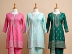 10 Chanderi silk kurta sets for women; Top elegant picks to look ethereal