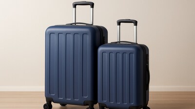 Travel in style with a 2-piece luggage trolley set designed for comfort, durability and ease, keeping your essentials organised. Travel in style with a 2-piece luggage trolley set designed for comfort, durability and ease, keeping your essentials organised.