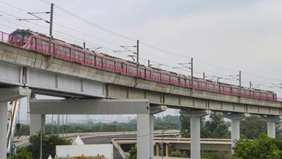 As per the new prices, a commute within 2km will cost ₹11 as compared to ₹10 earlier, while for the longest journey of over 32km, passengers will now pay ₹64, as against ₹60 earlier. (PTI) As per the new prices, a commute within 2km will cost ₹11 as compared to ₹10 earlier, while for the longest journey of over 32km, passengers will now pay ₹64, as against ₹60 earlier. (PTI)