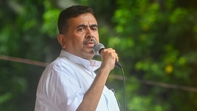 Adhikari added that corrupt leaders are going to jail and those trying to stop the bill are all united for their own protection. (HT Photo) Adhikari added that corrupt leaders are going to jail and those trying to stop the bill are all united for their own protection. (HT Photo)