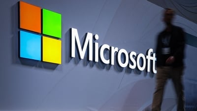 Microsoft India (R&D) has leased 2.64 lakh sq ft in Hyderabad’s Phoenix Centaurus for  ₹5.4 crore a month, marking one of the city’s biggest office deals this year. (Reprentational Image) (Ronny Hartmann/AFP)