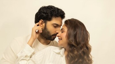 Actor Malvika Raaj and entrepreneur Pranav Bagga Actor Malvika Raaj and entrepreneur Pranav Bagga