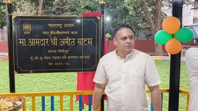 BJP names three-term MLA Ameet Satam as new Mumbai unit president. (X-@AmeetSatam) BJP names three-term MLA Ameet Satam as new Mumbai unit president. (X-@AmeetSatam)