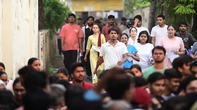 The NEET-PG examination is a key qualifying test for postgraduate medical courses across India. (HT File) The NEET-PG examination is a key qualifying test for postgraduate medical courses across India. (HT File)