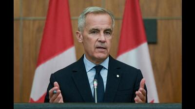 Prime Minister Mark Carney speaks after Canada announced that it is removing many retaliatory tariffs on US goods as a goodwill gesture designed to restart stalled trade talks, during a press conference on Parliament Hill in Ottawa, Ontario, on August 22. (REUTERS) Prime Minister Mark Carney speaks after Canada announced that it is removing many retaliatory tariffs on US goods as a goodwill gesture designed to restart stalled trade talks, during a press conference on Parliament Hill in Ottawa, Ontario, on August 22. (REUTERS)
