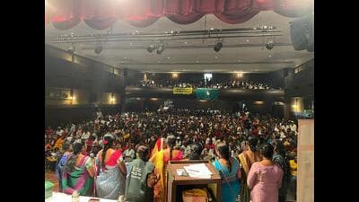 Recognised by the Ministry of Cooperation as a national model — alongside Gujarat’s SEWA, SWaCH currently serves over 900,000 households in Pune. (HT)