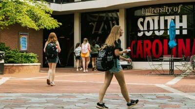 How an umbrella triggered a shooting alert, panic at University of South Carolina (University of South Carolina/Facebook) How an umbrella triggered a shooting alert, panic at University of South Carolina (University of South Carolina/Facebook)