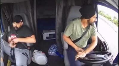 Truck driver Harjinder Singh Truck driver Harjinder Singh