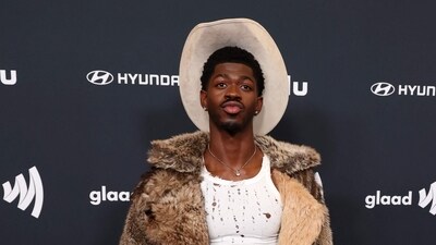 Lil Nas X has been charged with four felonies after being found naked on the streets and hospitalized. (Photo by Frazer Harrison / GETTY IMAGES NORTH AMERICA / Getty Images via AFP) (Getty Images via AFP)