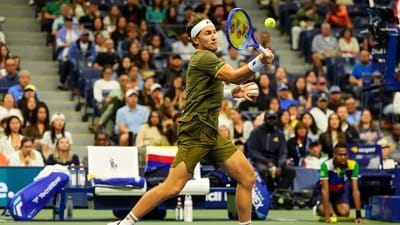 US Open player Casper Ruud voices concerns about lingering cannabis odor in New York. (AP Photo/Yuki Iwamura) (AP) US Open player Casper Ruud voices concerns about lingering cannabis odor in New York. (AP Photo/Yuki Iwamura) (AP)