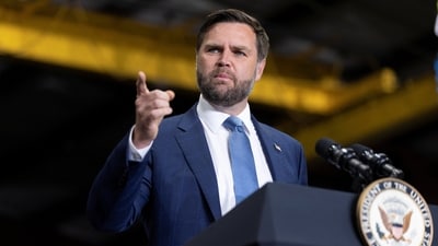 US Vice President JD Vance says he is hopeful about peace talks between Russia and Ukraine. (REUTERS File)