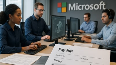 New data leak shows Microsoft engineer salaries are not always sky-high, challenging beliefs about tech pay in top companies. (AI-generated) New data leak shows Microsoft engineer salaries are not always sky-high, challenging beliefs about tech pay in top companies. (AI-generated)