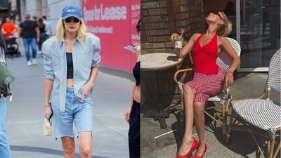 Mid-length pants are making their rounds in the fashion world again! Here's a styling guide to make your life easier. (x/@heelsculture; instagram/@bellahadid) Mid-length pants are making their rounds in the fashion world again! Here's a styling guide to make your life easier. (x/@heelsculture; instagram/@bellahadid)