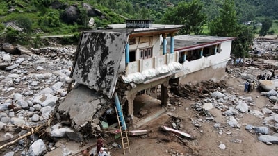In Khyber Pakhtunkhwa, including Peshawar, Charsadda, Mardan, and North and South Waziristan, residents also faced heavy rainfall. (AFP) In Khyber Pakhtunkhwa, including Peshawar, Charsadda, Mardan, and North and South Waziristan, residents also faced heavy rainfall. (AFP)
