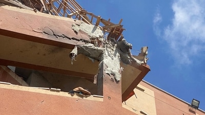 Palestinians try to reach causalties following Israeli strikes on Nasser hospital in Khan Yunis in the southern Gaza Strip on August 25 (AFP) Palestinians try to reach causalties following Israeli strikes on Nasser hospital in Khan Yunis in the southern Gaza Strip on August 25 (AFP)