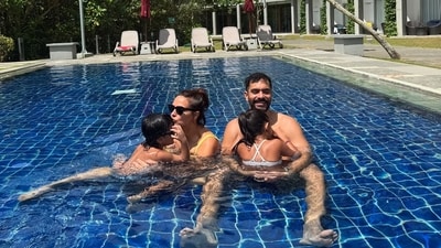 Neha Dhupia got married to actor Angad Bedi in May 2018 and welcomed their daughter, Mehr, six months later. Neha Dhupia got married to actor Angad Bedi in May 2018 and welcomed their daughter, Mehr, six months later.