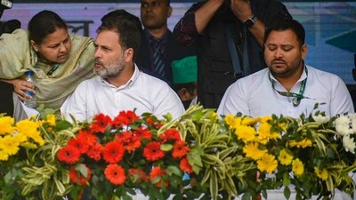 Congress leader Rahul Gandhi with RJD leader Tejashwi Yadav (PTI file) Congress leader Rahul Gandhi with RJD leader Tejashwi Yadav (PTI file)