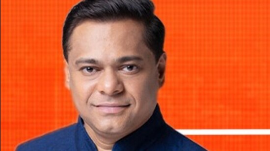 Ameet Satam, the new BJP Mumbai unit chief. (X)