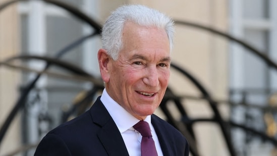 Charles Kushner, the US ambassador to France and Monaco, leaves the Elysee Presidential Palace in Paris after a meeting with the French president. (AFP File Photo)