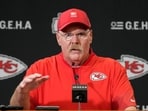 File photo of Kansas City Chiefs head coach Andy Reid File photo of Kansas City Chiefs head coach Andy Reid