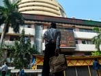 The Bombay Stock Exchange in Mumbai. The Bombay Stock Exchange in Mumbai.