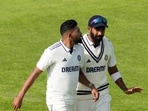 India's Jasprit Bumrah and Mohammed Siraj India's Jasprit Bumrah and Mohammed Siraj