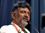 Karnataka deputy CM DK Shivakumar. Karnataka deputy CM DK Shivakumar.