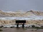 Before making landfall in Vietnam, Kajiki skirted the southern coast of China's Hainan Island on Sunday.
