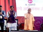 UP CM Yogi Adityanath inaugurating integrated monitoring system portal for Atal residential schools in Lucknow on August 26. (HT photo) UP CM Yogi Adityanath inaugurating integrated monitoring system portal for Atal residential schools in Lucknow on August 26. (HT photo)