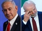 Israeli PM Benjamin Netanyahu (L) and Brazilian President Lula Da Silva Israeli PM Benjamin Netanyahu (L) and Brazilian President Lula Da Silva