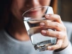 Make sure you drink at least 8 glasses of water a day to stay healthy. Make sure you drink at least 8 glasses of water a day to stay healthy.