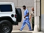 US rapper Lil Nas X (L) is released from Los Angeles Superior Court in Los Angeles, California, on August 25, 2025. US rapper Lil Nas X (L) is released from Los Angeles Superior Court in Los Angeles, California, on August 25, 2025.