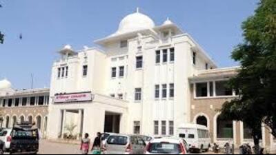 A stray dog was seen carrying an infant’s severed head near the ward number 4 of Government Rajindra Hospital in Patiala on Tuesday evening.