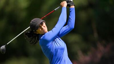 Aditi Ashok plays in The Standard Portland Classic 2025 LPGA event in Portland, Oregon on August 17. (AFP) Aditi Ashok plays in The Standard Portland Classic 2025 LPGA event in Portland, Oregon on August 17. (AFP)