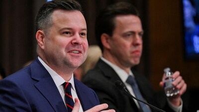 Bill Pulte, 37, is a housing industry scion whose official job is director of the Federal Housing Finance Agency (File)