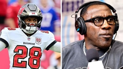 Shannon Sharpe weighs in on Bucs waiving Shilo Sanders (Photo by Julio Aguilar / GETTY IMAGES NORTH AMERICA / Getty Images via AFP, photo by Sean Gardner / GETTY IMAGES NORTH AMERICA / Getty Images via AFP) Shannon Sharpe weighs in on Bucs waiving Shilo Sanders (Photo by Julio Aguilar / GETTY IMAGES NORTH AMERICA / Getty Images via AFP, photo by Sean Gardner / GETTY IMAGES NORTH AMERICA / Getty Images via AFP)