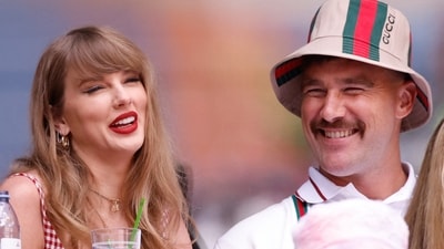 US singer-songwriter Taylor Swift and boyfriend US NFL football player Travis Kelce. (AFP) US singer-songwriter Taylor Swift and boyfriend US NFL football player Travis Kelce. (AFP)