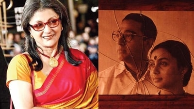 Rani Mukerji's character in Kamal Haasan's Hey Ram was named after Aparna Sen. Rani Mukerji's character in Kamal Haasan's Hey Ram was named after Aparna Sen.
