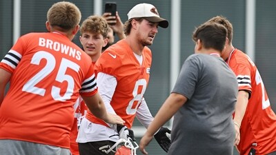 Kenny Pickett was traded by the Cleveland Browns on Monday (IMAGN IMAGES via Reuters Connect)