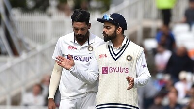 Mohammed Siraj revealed one particular thing he learnt from Virat Kohli. (AP) Mohammed Siraj revealed one particular thing he learnt from Virat Kohli. (AP)