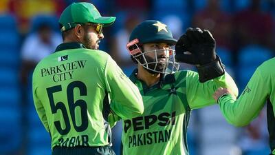 Pakistan selectors have axed Babar Azam (L) and Mohammad Rizwan for the T20 Asia Cup to be played in the UAE from September 9. (AFP) Pakistan selectors have axed Babar Azam (L) and Mohammad Rizwan for the T20 Asia Cup to be played in the UAE from September 9. (AFP)