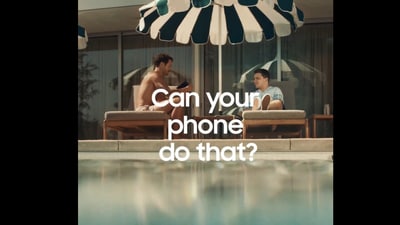 Samsung mocks Apple for delaying its foldable innovation in a new ad for Galaxy Z Fold 7. (Samsung/ X)