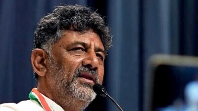 Karnataka deputy CM DK Shivakumar. Karnataka deputy CM DK Shivakumar.