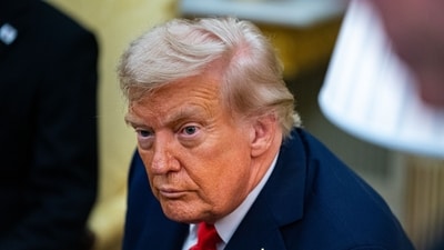 In the post, Trump claimed that such legislation was "designed to harm, or discriminate against, American Technology" and that it gave a pass to firms from U.S. tech rival China. (Bloomberg)